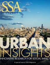 SSA magazine. Headline: Urban Insights: Innovative Research for Social Work