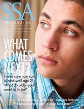 SSA Magazine cover. Headline: What Comes Next? 
