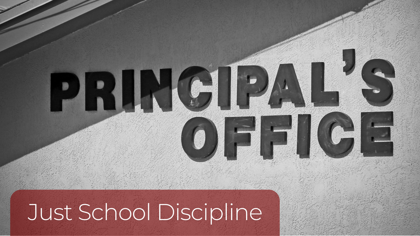 Image of a sign with the word Principal's Office 