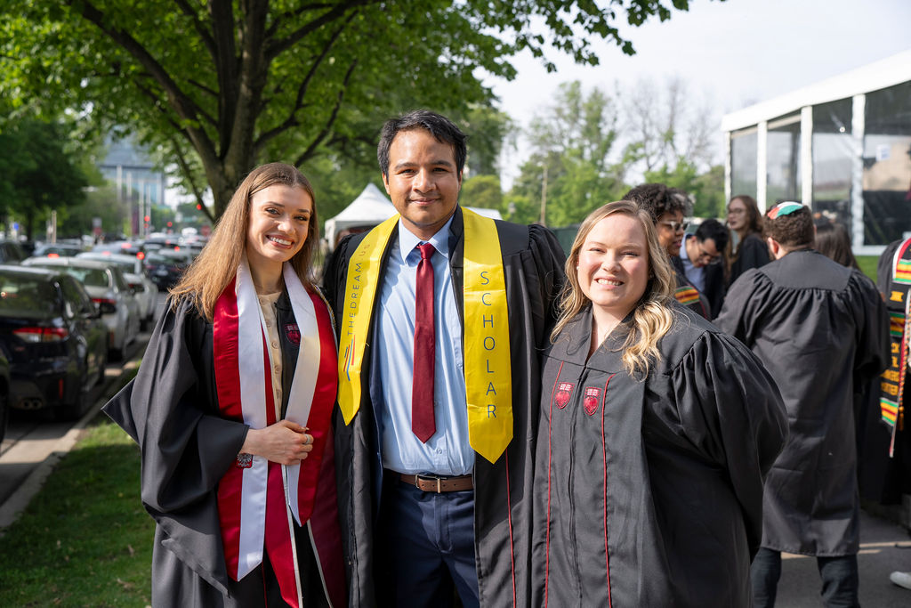 Family taking picture