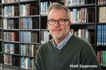 Headshot of Associate Professor Matt Epperson